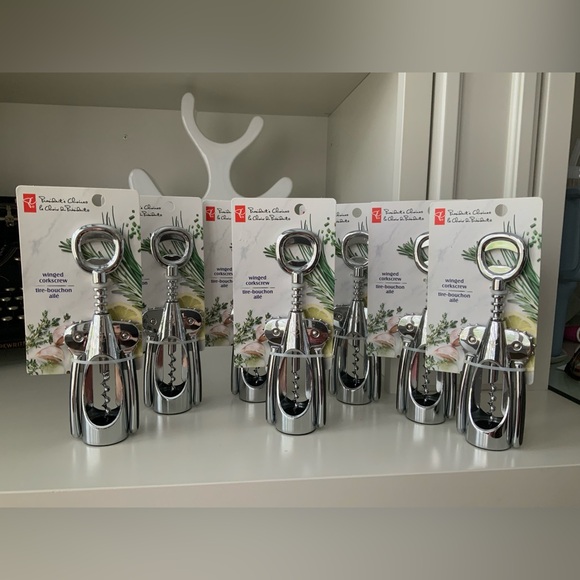 PRESIDENTS CHOICE Winged Corkscrew Bottle Wine Beer Opener BRAND NEW 7 TOTAL - Picture 6 of 6
